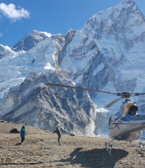 Everest Base Camp Helicopter Tour with Tengboche Landing