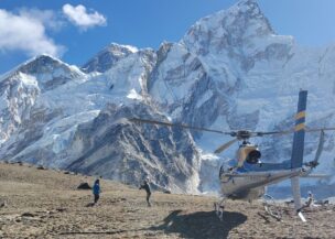 Everest Base Camp Helicopter Tour with Tengboche Landing