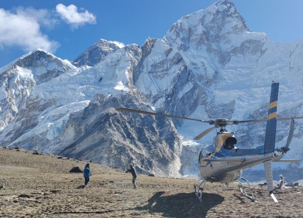 Everest Base Camp Helicopter Tour with Tengboche Landing