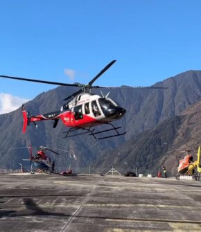 Lukla to Kathmandu Helicopter Flight