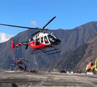Lukla to Kathmandu Helicopter Flight