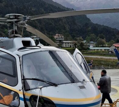 Helicopter Rescue from Dole