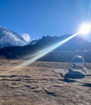 Kothe to Lukla Helicopter Flight