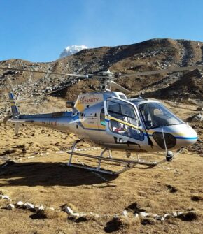 Helicopter Rescue from Lobuche