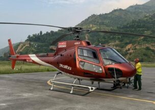 Ramechhap to Lukla Helicopter Flight
