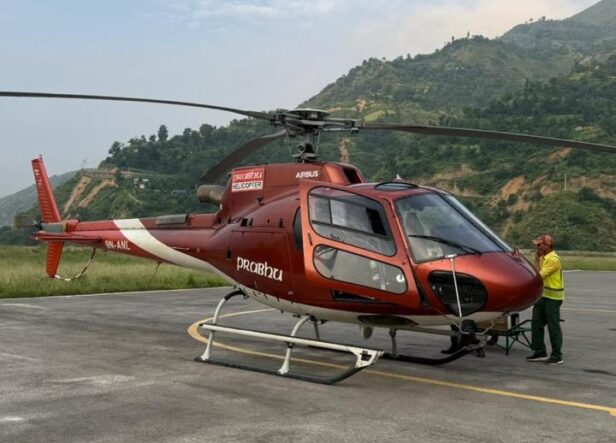 Ramechhap to Lukla Helicopter Flight
