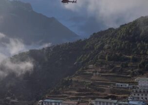 Namche to Lukla Helicopter