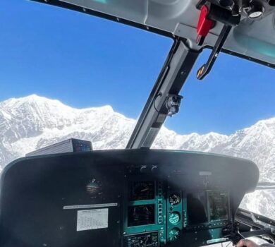 Deboche to Kathmandu Helicopter
