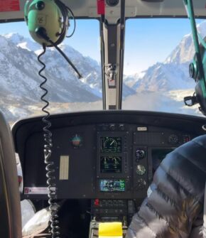 Tengboche to Kathmandu Helicopter Flight