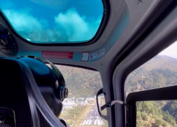 Monjo to Kathmandu Helicopter Flight