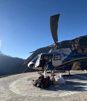 Namche to Kathmandu Helicopter Flight