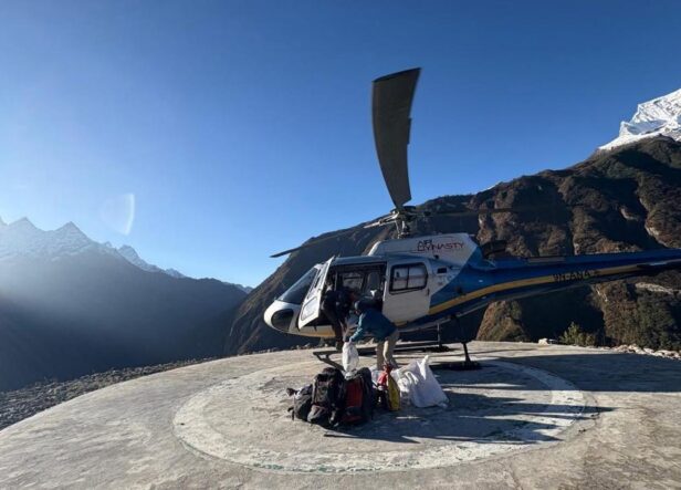 Namche to Kathmandu Helicopter Flight