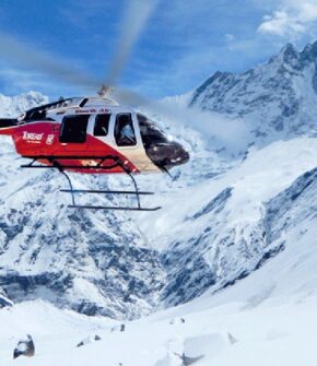 Helicopter Shuttle from Annapurna Base Camp to Pokhara