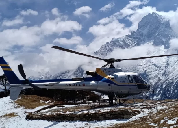 Helicopter Rescue from Dingboche