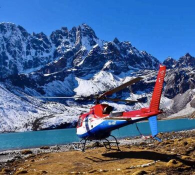 Gokyo to Kathmandu Helicopter Flight