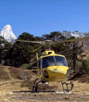 Hotel Everest View to Lukla Helicopter Flight