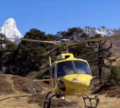 Hotel Everest View to Lukla Helicopter Flight