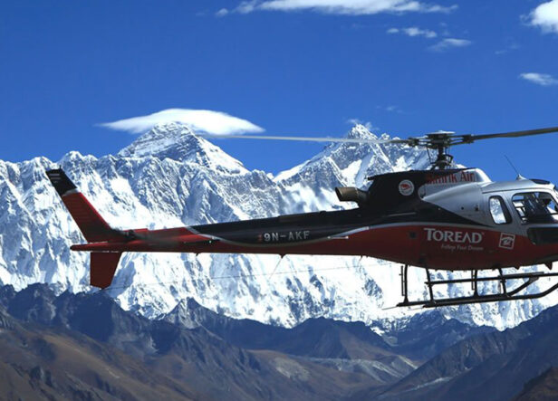 Makalu Base CAmp to Kathmandu Helicopter
