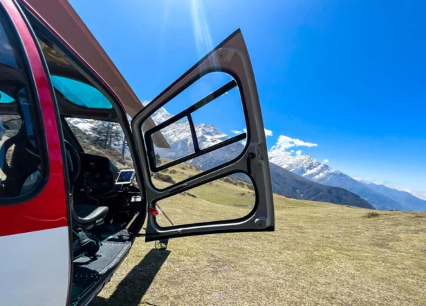 tengboche to lukla helicopter flight
