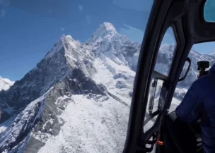 Ama Dablam Base Camp to Kathmandu Helicopter Flight
