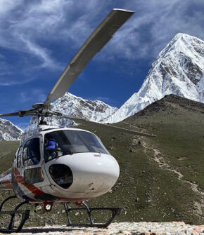 Dole to Kathmandu Helicopter Flight