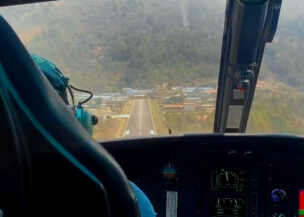 Fly to Lukla by Helicopter in October
