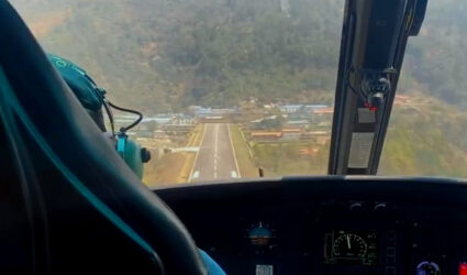 Fly to Lukla by Helicopter in October