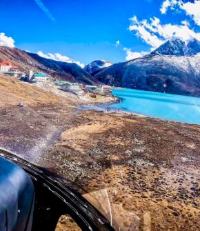Gorakshep to Gokyo Lake Helicopter Flight