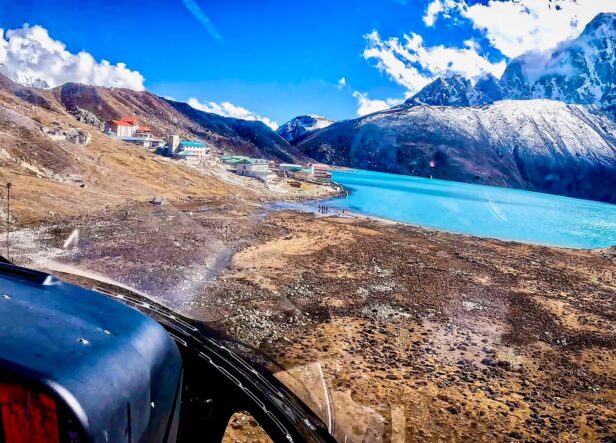 Gorakshep to Gokyo Lake Helicopter Flight