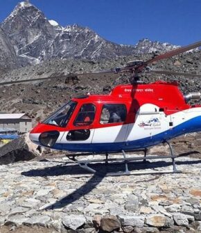 Helicopter Rescue From Gorakshep