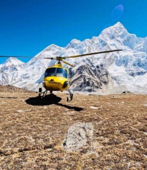 Kalapatthar to Kathmandu Helicopter Flight