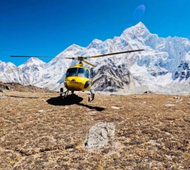 Kalapatthar to Kathmandu Helicopter Flight