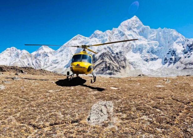 Kalapatthar to Kathmandu Helicopter Flight