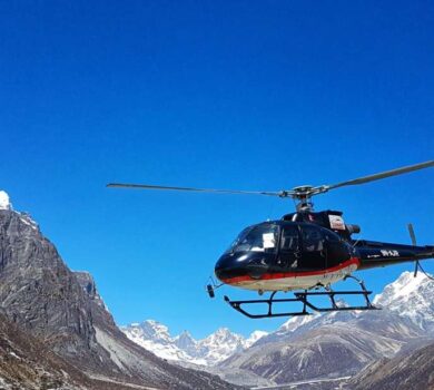 Kathmandu to Phaplu Helicopter Flight
