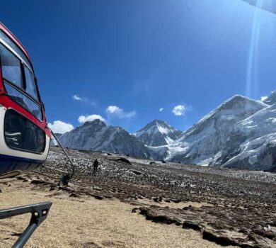 Lukla to Everest Base camp Helicopter Landing Tour