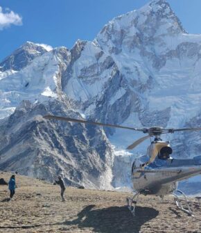 Namche to Everest Base camp Helicopter Tour