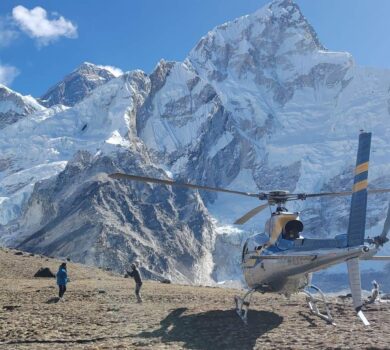 Namche to Everest Base camp Helicopter Tour