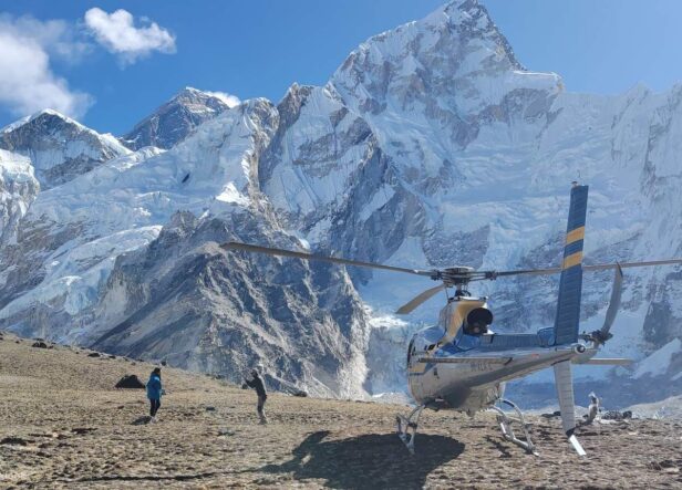 Namche to Everest Base camp Helicopter Tour