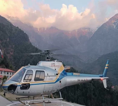 Kathmandu to Phakding Helicopter Flight