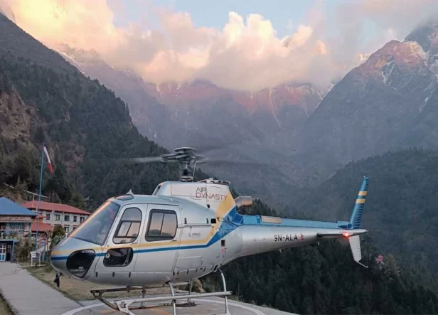 Kathmandu to Phakding Helicopter Flight
