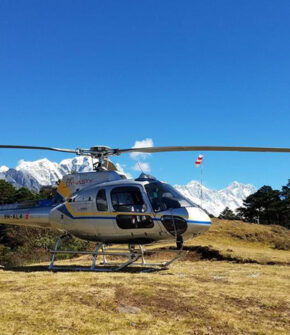 Thame to Kathmandu Helicopter Flight