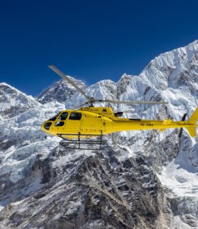 Thukla to Kathmandu Helicopter Flight