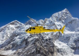 Thukla to Kathmandu Helicopter Flight