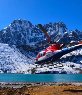 Helicopter Rescue from Gokyo Valley