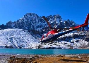 Helicopter Rescue from Gokyo Valley