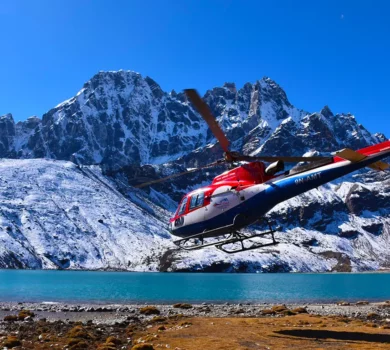 Helicopter Rescue from Gokyo Valley