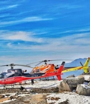Helicopter Rescue from Langtang Region