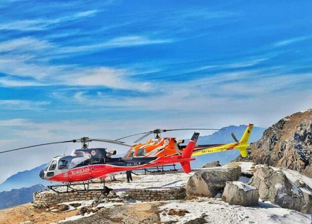 Helicopter Rescue from Langtang Region