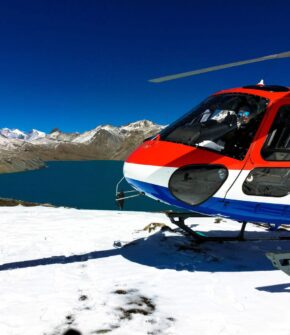 Kathmandu to Tilicho Lake Helicopter Flight