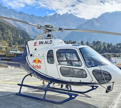 Surke to Kathmandu Helicopter Flight